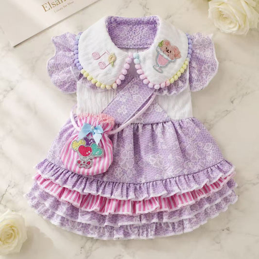 Elsamilu Sweet Bear Ice Cream Princess Dress