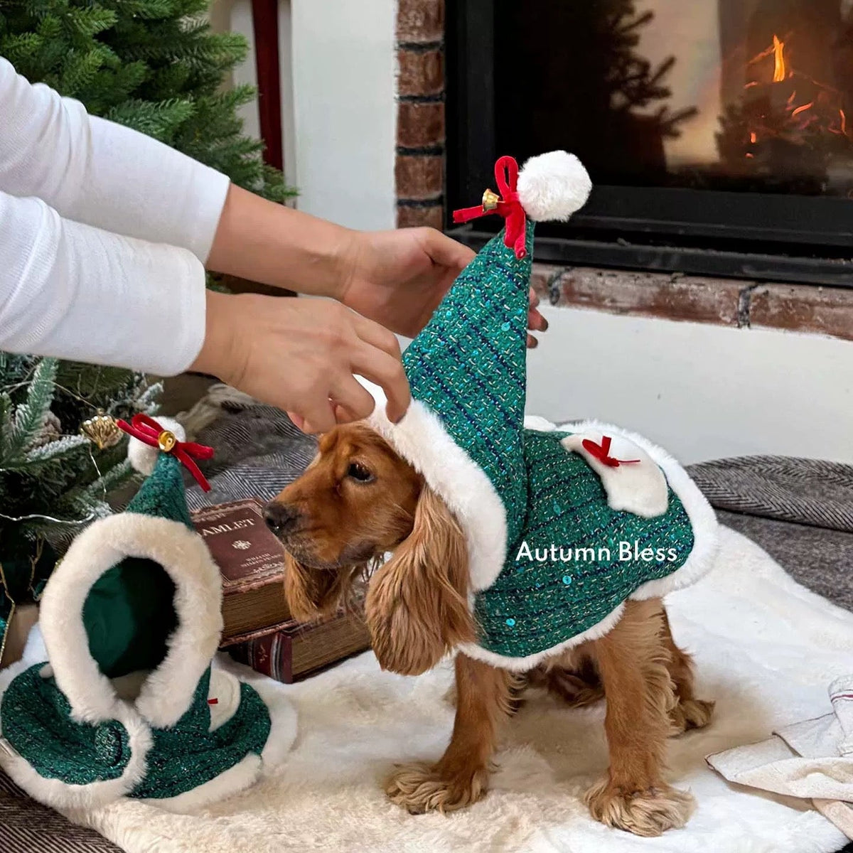 Autumn Bless メリーベリークリスマスケープセット | MerryBerry Christmas Cape Set