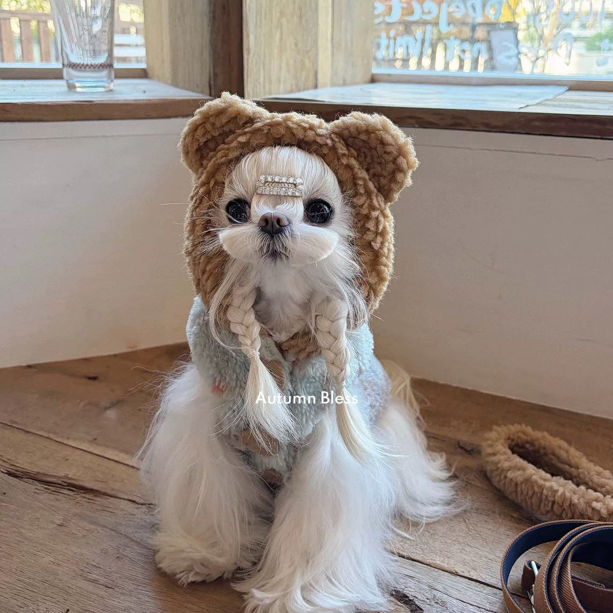 Autumn Bless ベアボア フーディーコート | Teddy Bear Sherpa Hoodie Coat