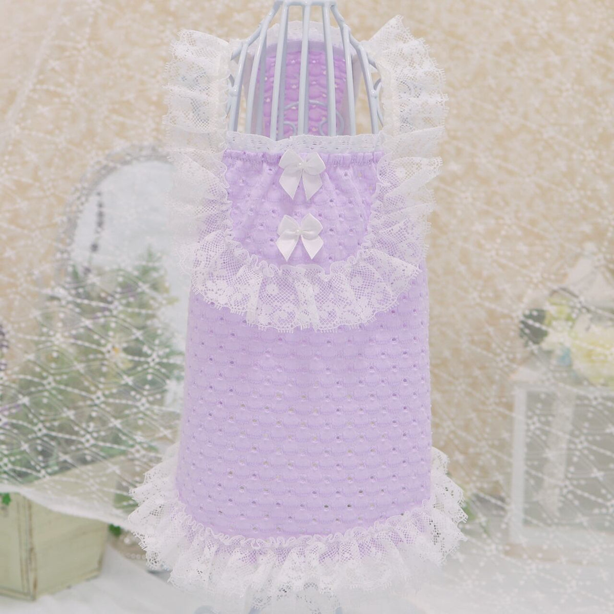 TaniWina Macarons Color Lace Vest Pet Clothes for Small Dog | Maltese Yorkshire  Poodle Shihzu