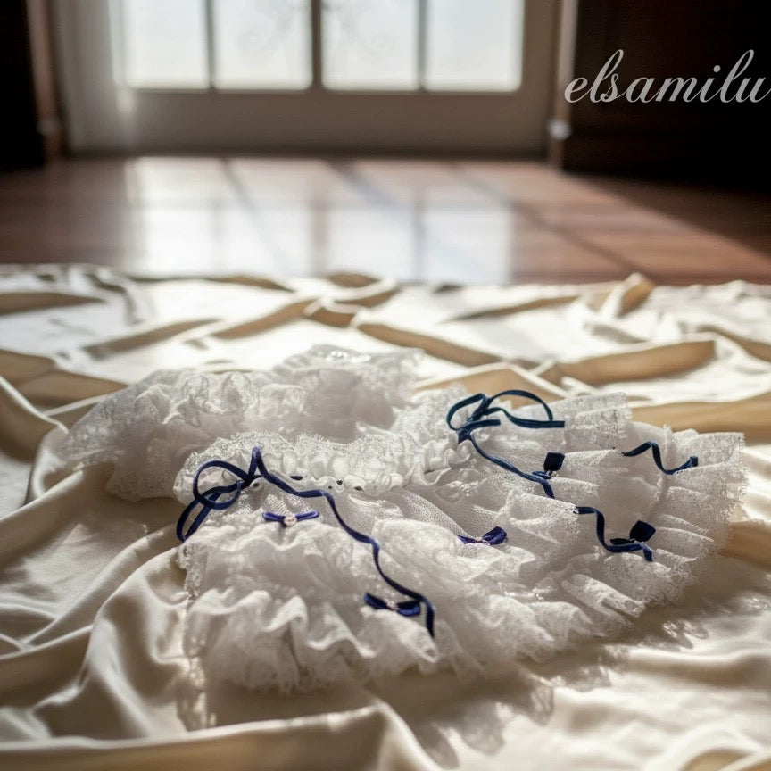 Elsamilu Lace Blossom Ruffle Pet Dress – Elegant Floral Outfit for Small Dogs & Cats