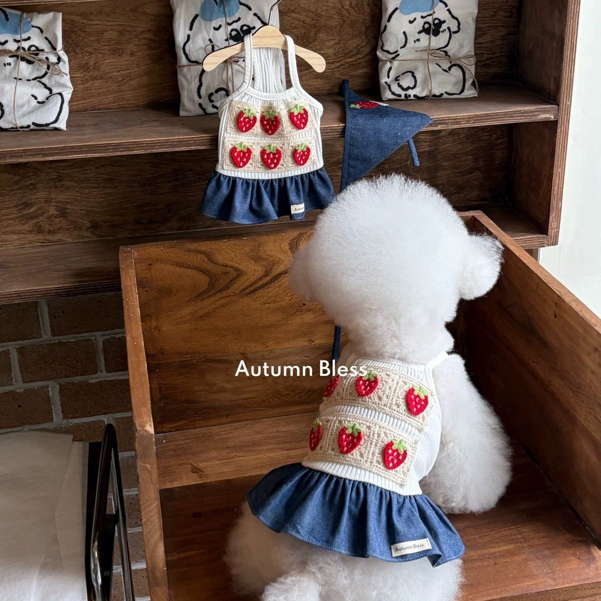 Autumn Bless ストロベリーピクニックワンピース