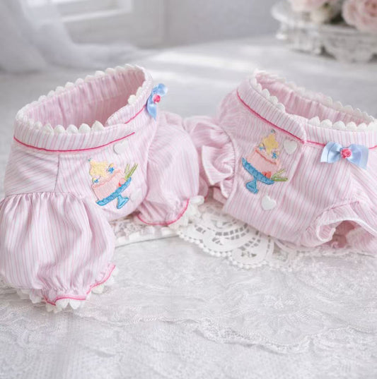 Elsamilu Dreamy Pink Pet Dress – Princess Lace Outfit for Small Dogs & Cats